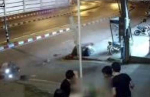 Korkunç motosiklet kazası kamerada