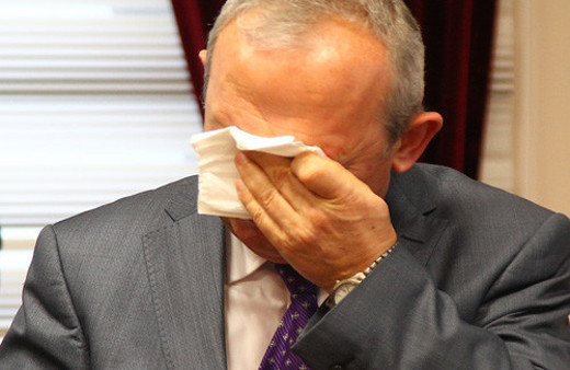 Rektörün gözyaşları o an kendini tutamadı