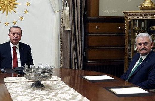 Kritik Erdoğan ve Yıldırım görüşmesi sona erdi!