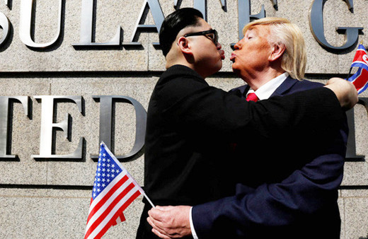 Donald Trump ve Kuzey Kore lideri Kim Jong Un şok!