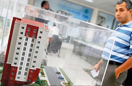 20 yıl vadeli konut satışı şartları 1200 lira az ödenecek!