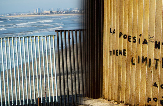 Duvar örülmesi planlanan Meksika sınırından özel fotoğraflar