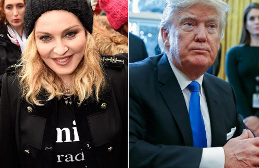 Trump: Madonna iğrenç birisi