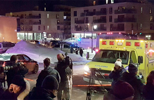 Kanada'da camiye silahlı saldırı ölü ve yaralılar var