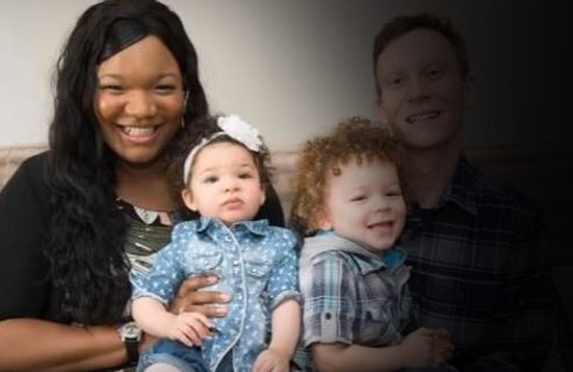 Mucize gibi! Siyahi kadın beyaz bebek doğurdu