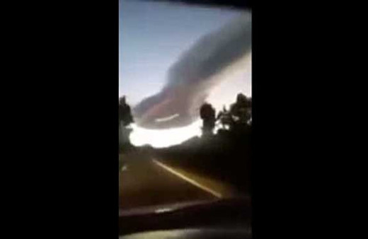 'Tanrının eli' olay yarattı