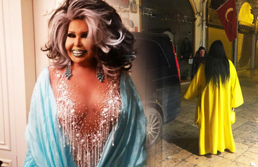 Diva yine yaptı yapacağını! Gece gece baskın