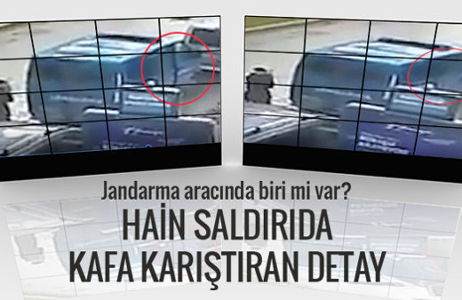 Çatışma anında kafa karıştıran detay