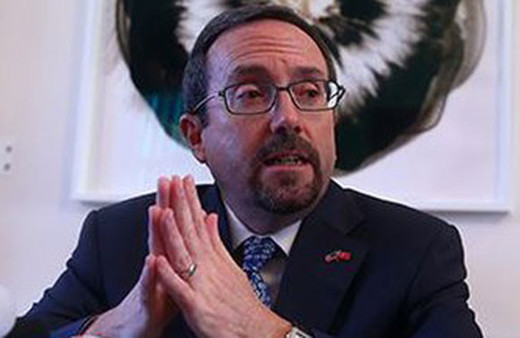 ABD Büyükelçisi, Dışişleri Bakanlığı'na gitti...