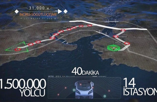 3 katlı İstanbul tüneli nereden geçiyor işte şanslı ilçeler