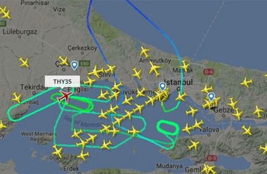 THY uçağında acil durum: Saatlerce tur attı!