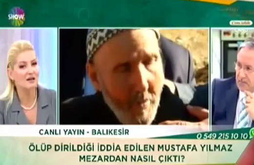 Defnedildiği mezardan çıktı, herkesi şoke etti!