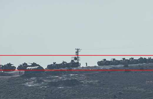 Fotoğraflar az önce geldi sıcak bölgede son durum