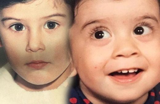 Fotoğraftaki bu çok ünlü ismi tanıdınız mı günümüz yıldızlarından