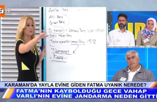Müge Anlı Fatma Uyanık son durum Vahap Varlı mı kaçırdı?