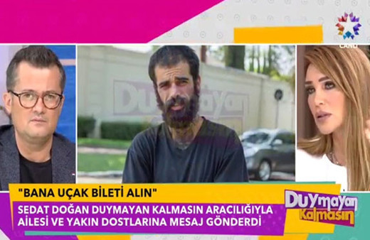Sedat Doğan'dan yeni görüntü! Türkiye'ye dönmek istiyorum