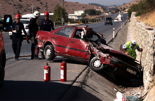 Aydın'da trafik kazası: 1 kişi hayatını kaybetti