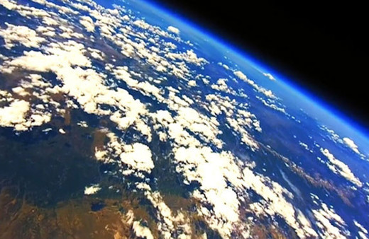 Dünya’ya 30 kilometre yükseklikten bakış