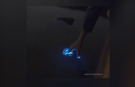 Maldivler'de muhteşem doğa olayı!