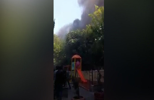 Haseki Hastanesi'nde büyük yangın! Ekipler olay yerinde