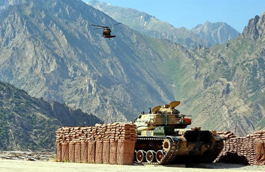 Zap'ta büyük operasyon: 45 terörist öldürüldü!