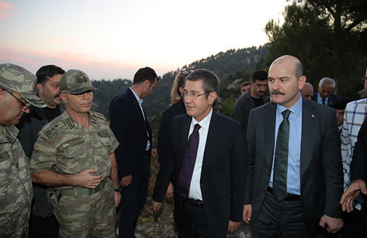 Bakanlar Soylu ve Canikli Hatay'da