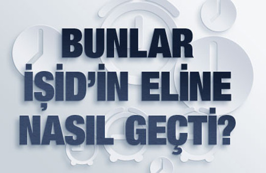 IŞİD'in depolarından çıkan silahlara bakın! Hepsi son model!