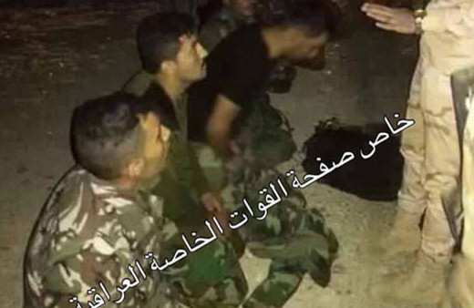 Irak ordusu peşmergeleri yakaladı! Diz çöktürdüler