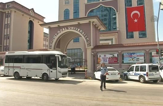 Turgut Özal Üniversitesi’nde polisi şoke eden olay!