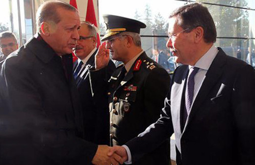 Erdoğan'ı uğurlamada dikkat çeken Gökçek detayı!