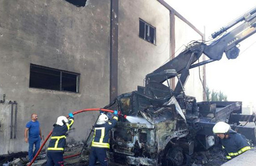 Batman'da sanayide korkutan patlama!