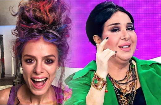 Nur Yerlitaş Özge Özpirinçci ile kapıştı kimse elinden alamadı