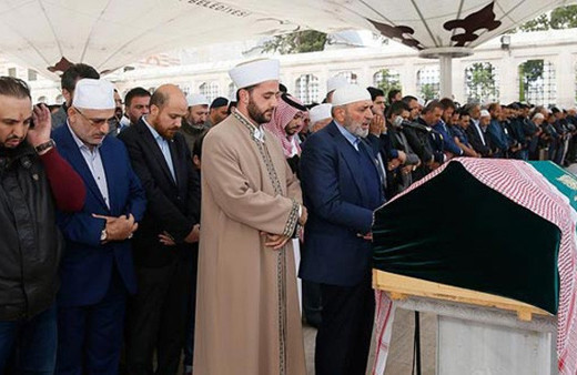 Hocaların hocasına İstanbul'da son veda