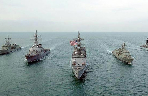 Japon Denizi'nde sıcak saatler! ABD ve Rus savaş uçakları...