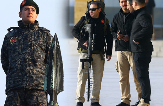 Cumhurbaşkanı korumaları dikkat çekti! Dünyada eşi yok