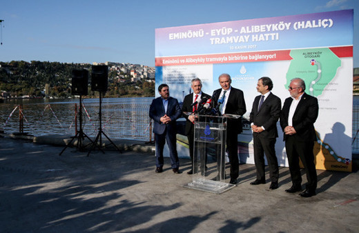 Eminönü-Eyüpsultan-Alibeyköy tramvay hattı müjdesi