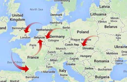Tüm Avrupa'yı taksiyle gezdi! 81 bin liralık borcunu ise...