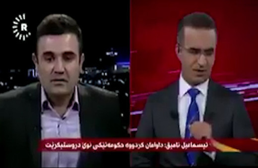 Irak deprem anı görüntüleri canlı yayın konuğuna dikkat!