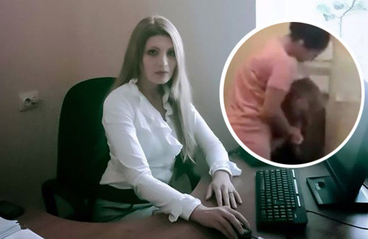 'Kocamla yattın' deyip ofisi bastı Rus spikeri dövdü!