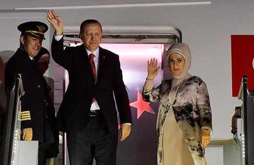 Cumhurbaşkanı Erdoğan Katar'da