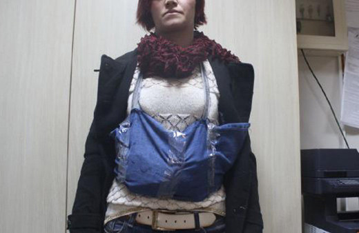 Bakanlık kaçak eti vücutlarına saran şüphelilerin fotoğraflarını paylaştı!