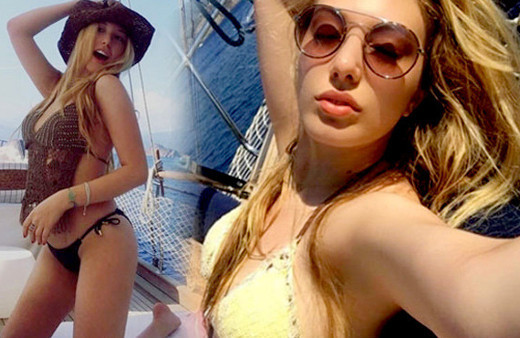 Çıplak pozu olay olmuştu! Yasmin Erbil'e baba şoku