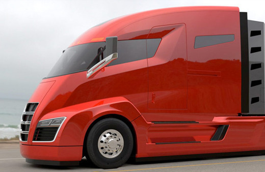 Tesla Semi ortaya çıktı! Elon Musk'un elektrikli tırı bomba
