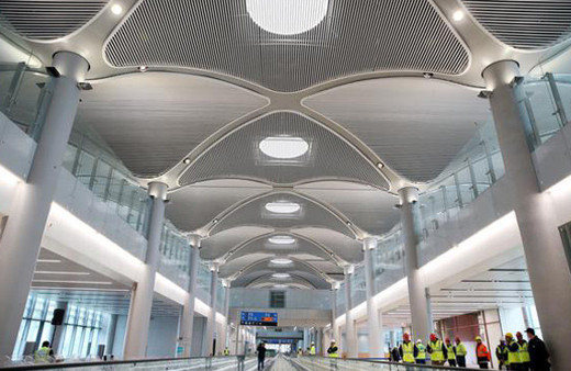 Yüzde 73'ü tamamlandı! İşte yeni havalimanından son görüntüler