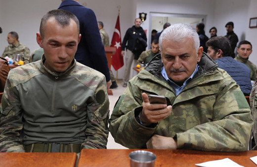 Başbakan Binali Yıldırım Dağlıca'da