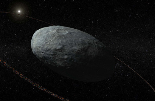 Cüce gezegenin fiziksel özellikleri keşfedildi