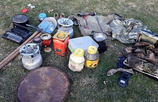 Tunceli'de terör operasyonunda patlayıcılar bulundu
