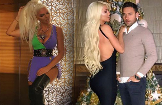 Jelena Karleusa ve Tosic'a şok arabasında sıkıştırdılar ve...