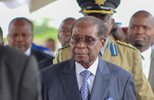 Zimbabve Devlet Başkanı istifa etti!