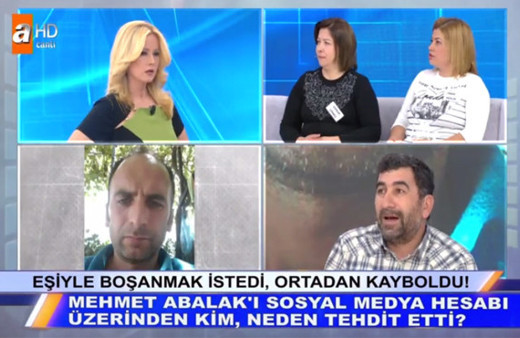 Müge Anlı Mehmet Abalak bulundu mu eşi ilk kez canlı yayında